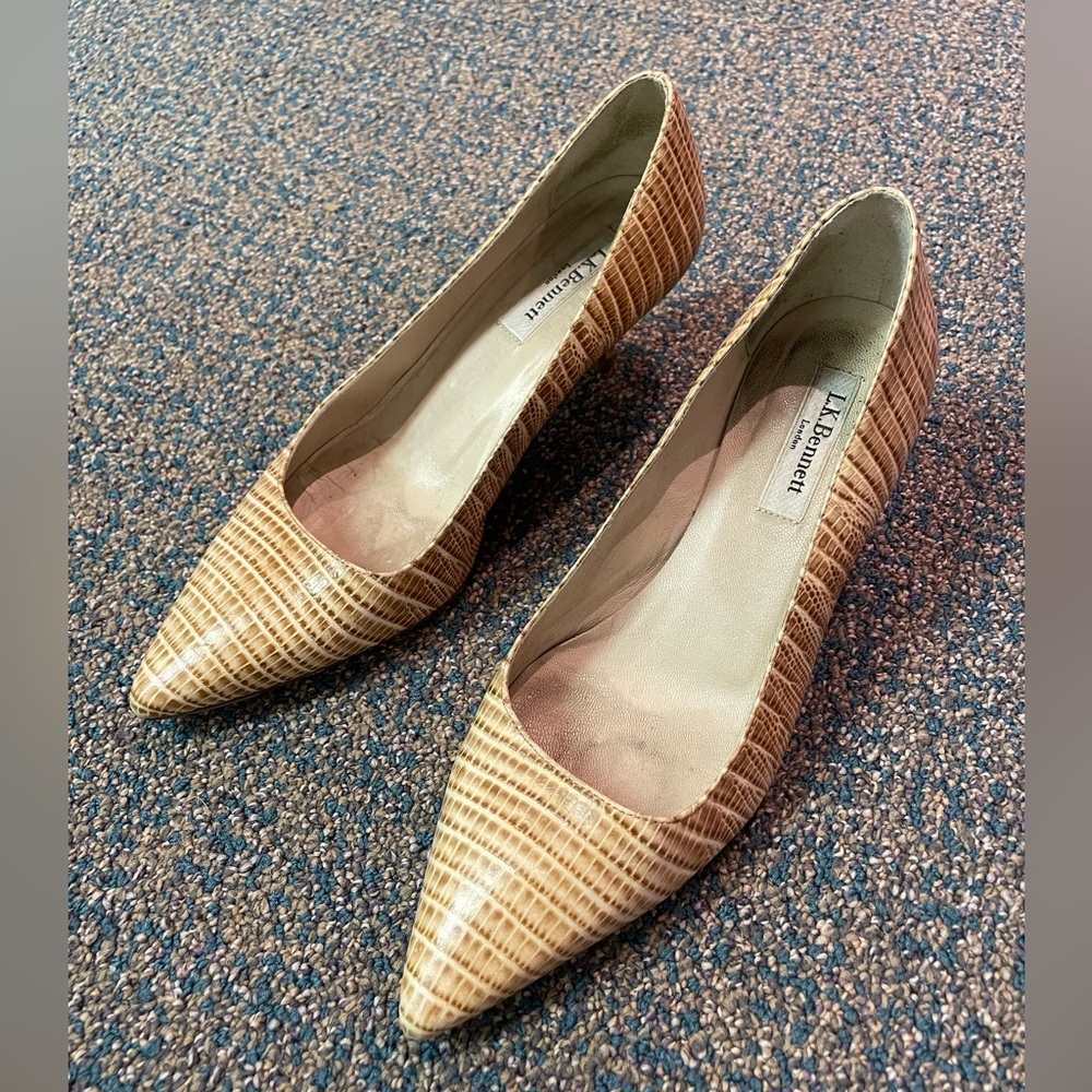 LK Bennett kitten heels 38